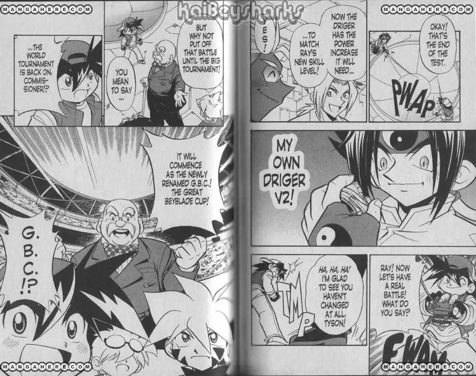 Bakuden Shoot Beyblade Chapter 8.4 12